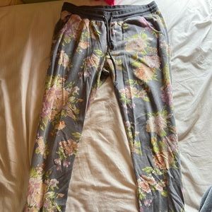 Floral Joggers